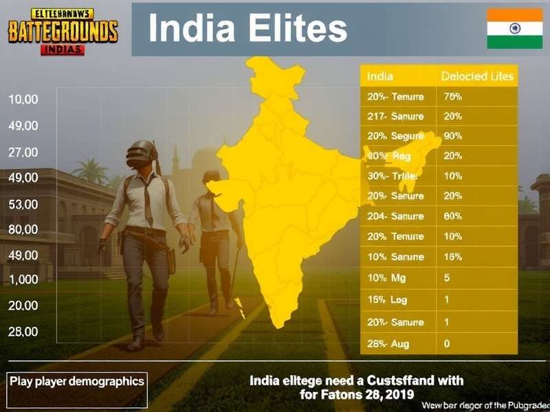 Diverse Player Base of PUBG India Elites in India PUBG India Elites Player Demographics